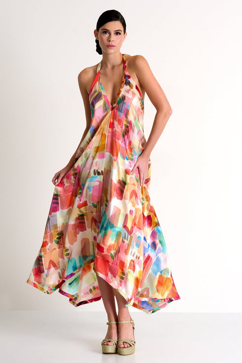 Shan Taffeta Maxi Dress - 52428-67-953